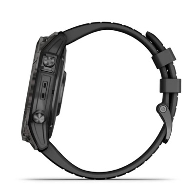 Garmin Fenix 7X Sapphire Solar Carbon G. DLC Tit. with Black Band (010-02778-10/11)