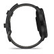 Garmin Venu 3 Slate S. Steel Bezel w. Black Case and Leather Band (010-02784-52)