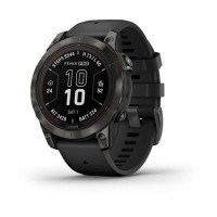 Garmin Fenix 7 Pro Sapphire Solar Carbon G. DLC Tit. with Black Band (010-02777-10/11)