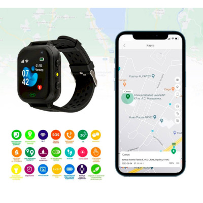 AmiGo GO009 Camera+LED WIFI Black