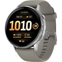 Garmin Venu 4 45 mm Silver with Silver Gray Silicone Band (010-03014-01/41)