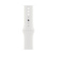 Apple Watch Series 8 GPS + Cellular 45mm Silver Aluminum Case with White Sport Band - M/L (MP4W3)