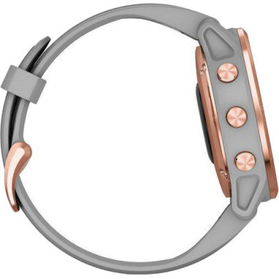 Garmin Fenix 6S Rose Gold-tone with Powder Gray Band (010-02159-21/20)