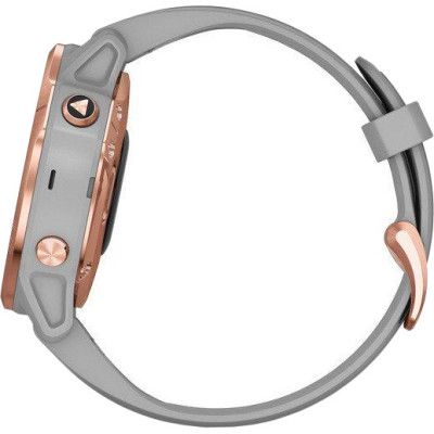 Garmin Fenix 6S Rose Gold-tone with Powder Gray Band (010-02159-21/20)