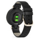 Garmin Lily Cream Gold Bezel з Black Case і Italian Leather Band (010-02384-B1)