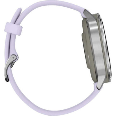 Garmin Venu 4 41 mm Silver with Periwinkle Silicone Band (010-03013-01)