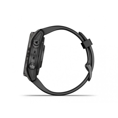 Garmin Fenix 7S Pro Sapphire Solar Carbon G. DLC Tit. with Black Band (010-02776-10/11)