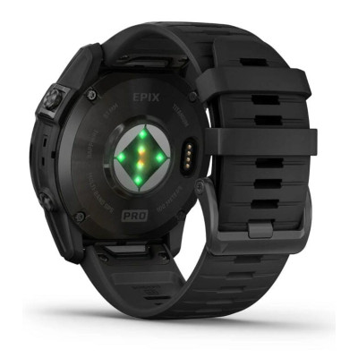 Garmin Epix Pro Gen 2 51mm Sapphire Carbon Gray DLC Titanium with Black Silicone (010-02804-53)