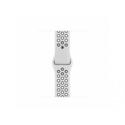Apple Watch Nike SE GPS 44mm Silver Alum Case w. Pure Plat./Black Nike S. Band (MKQ73)