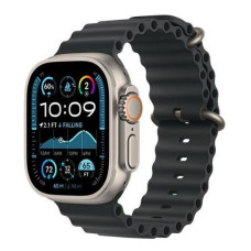 Apple Watch Ultra 2 GPS + Cellular 49mm Natural Titan. Case w. Black Ocean Band (MXTL3)