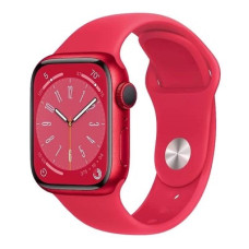 Apple Watch Series 8 GPS + Cellular 45mm PRODUCT RED Aluminum Case w. PRODUCT RED S. Band M/L (MNVU3)