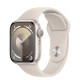 Apple Watch Series 9 GPS 41mm Starlight Aluminum Case w. Starlight Sport Band - S/M (MR8T3)
