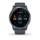 Garmin Venu 2 Silver Bezel with Granite Blue Case and Silicone Band (010-02430-10/00)