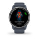 Garmin Venu 2 Silver Bezel with Granite Blue Case and Silicone Band (010-02430-10/00)