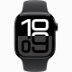 Apple Watch Series 10 GPS 42mm Jet Black Alu. Case w. Black Sport Band - M/L (MWWF3)