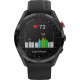 Garmin APPROACH S62 Black Ceramic Bezel with Black Band (010-02200-00)