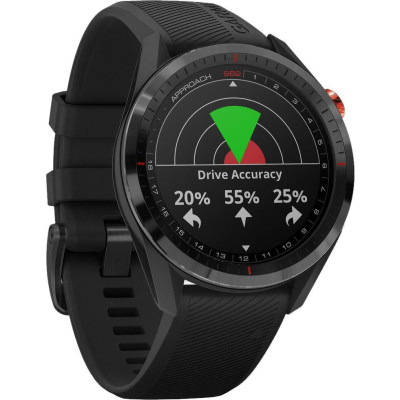 Garmin APPROACH S62 Black Ceramic Bezel with Black Band (010-02200-00)