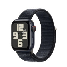 Apple Watch SE 2 GPS + Cellular 40mm Midnight Aluminum Case with Midnight Sport Loop (MRGD3)
