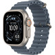 Apple Watch Ultra 3 GPS + Cellular 49mm Natural Tit. Case w. Anchor Blue Ocean Band (MEWH4)