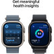 Apple Watch Ultra 3 GPS + Cellular 49mm Natural Tit. Case w. Anchor Blue Ocean Band (MEWH4)
