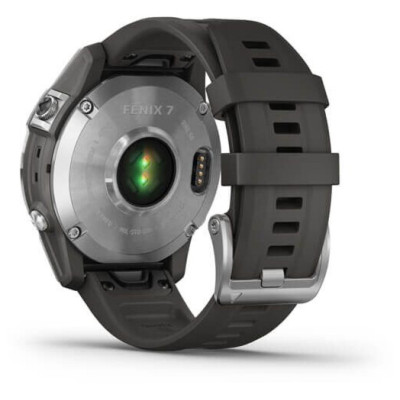 Garmin Fenix 7 Silver with Graphite Band (010-02540-00/01)