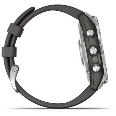 Garmin Fenix 7 Silver with Graphite Band (010-02540-00/01)