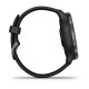 Garmin Venu 2 Slate Bezel with Black Case and Silicone Band (010-02430-11)