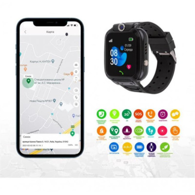 AmiGo GO007 FLEXI GPS Black
