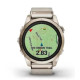 Garmin Epix Pro Gen 2 Sapphire 42mm Soft Gold w. Cream H. Nylon Band (010-02802-20)