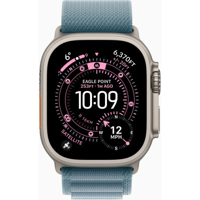 Apple Watch Ultra 3 Light Blue Alpine Loop Small (MEWK4)