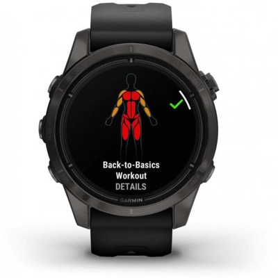 Garmin Epix Pro (Gen 2) Sapphire Edition 42мм Carbon G. DLC Ti. with Black Band (010-02802-14/15)
