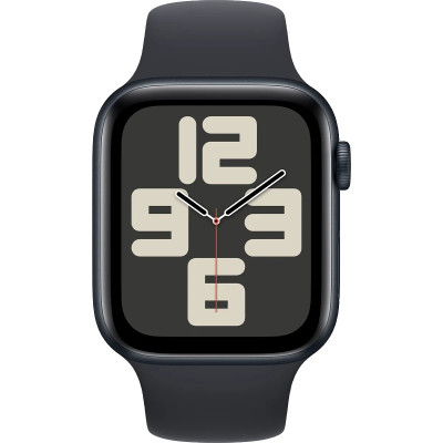 Apple Watch SE 2 GPS + Cellular 40mm Midnight Aluminium Case with Midnight Sport Band - S/M (MRG73)
