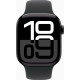Apple Watch Series 10 GPS + Cellular 42mm Jet Black Alu. Case w. Black Sport Band - M/L (MWX73)