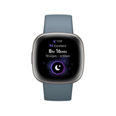 Fitbit Versa 4 Waterfall Blue/Platinum (FB523SRAG)