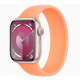 Apple Watch Series 9 GPS 41mm Pink Case (MR9N3) with Orange Sorbet Solo Loop Size 3 (MTAX3)