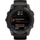 Garmin Fenix 7 Pro Sapphire Solar Carbon Gray DLC Titanium with Black Silicone (010-02777-54)