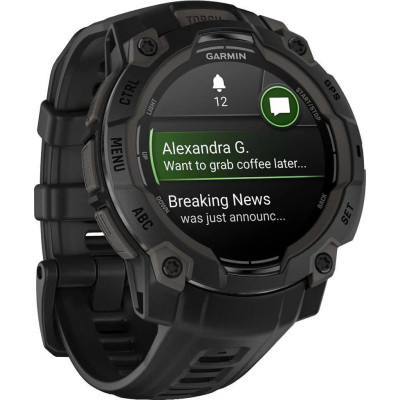 Garmin Instinct 3 45mm AMOLED Black with Black Band (010-02936-00)