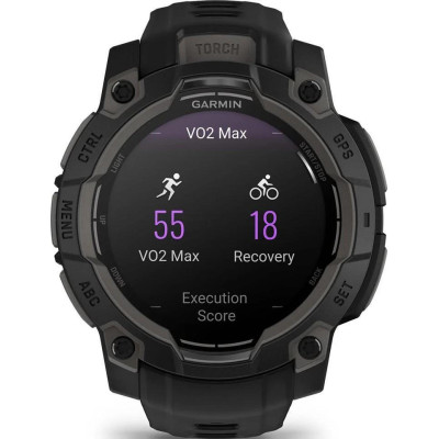 Garmin Instinct 3 45mm AMOLED Black with Black Band (010-02936-00)