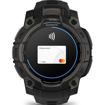 Garmin Instinct 3 45mm AMOLED Black with Black Band (010-02936-00)