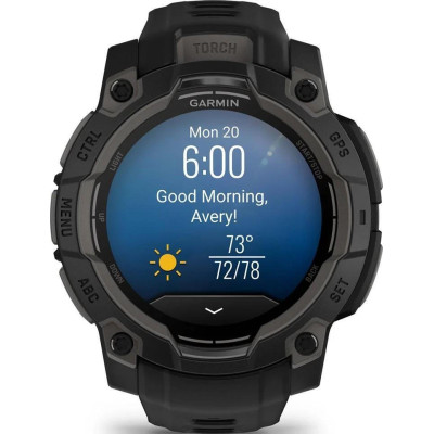 Garmin Instinct 3 45mm AMOLED Black with Black Band (010-02936-00)