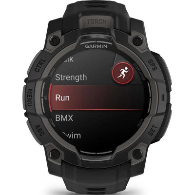 Garmin Instinct 3 45mm AMOLED Black with Black Band (010-02936-00)