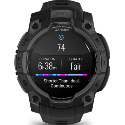 Garmin Instinct 3 45mm AMOLED Black with Black Band (010-02936-00)