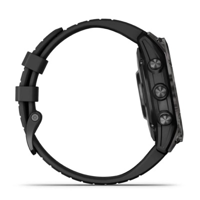 Garmin Epix Pro Gen 2 Sapphire 47мм Carbon G. DLC Tit. with Black Band (010-02803-10/11)