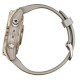 Garmin Fenix 7S Sapphire Solar C. Gold Titanium w. Light Sand Band (010-02539-20/21)