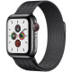 Apple Watch Series 5 LTE 40mm Space Black Stainless Steel Case w. Space Black Milanese Loop (MWX92)