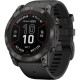 Garmin Fenix 7X Pro Sapphire Solar Carbon Gray DLC Titanium with Black Band (010-02778-54)