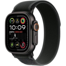 Apple Watch Ultra 2 GPS + Cellular 49mm Black Titan. Case w. Black Trail Loop - M/L (MX4V3)