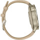 Garmin Venu 4 41 mm Lunar Gold with Light Sand Leather Band (010-03013-03)