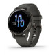 Garmin Venu 2S Slate Bezel with Graphite Case and Silicone Band (010-02429-10)