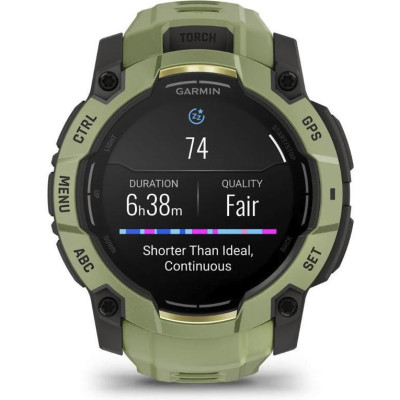 Garmin Instinct 3 50mm AMOLED Green with Fern Green Band (010-03020-02)